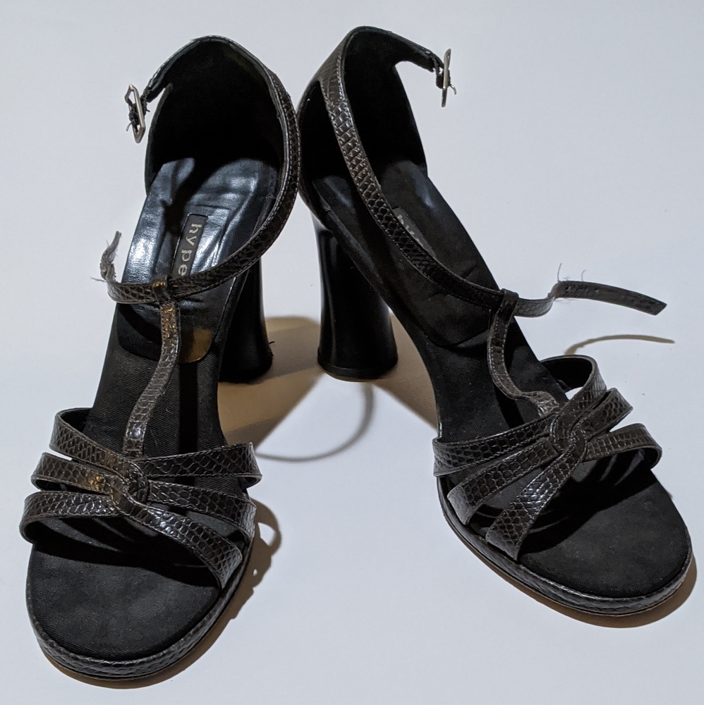 Black Hype Heels